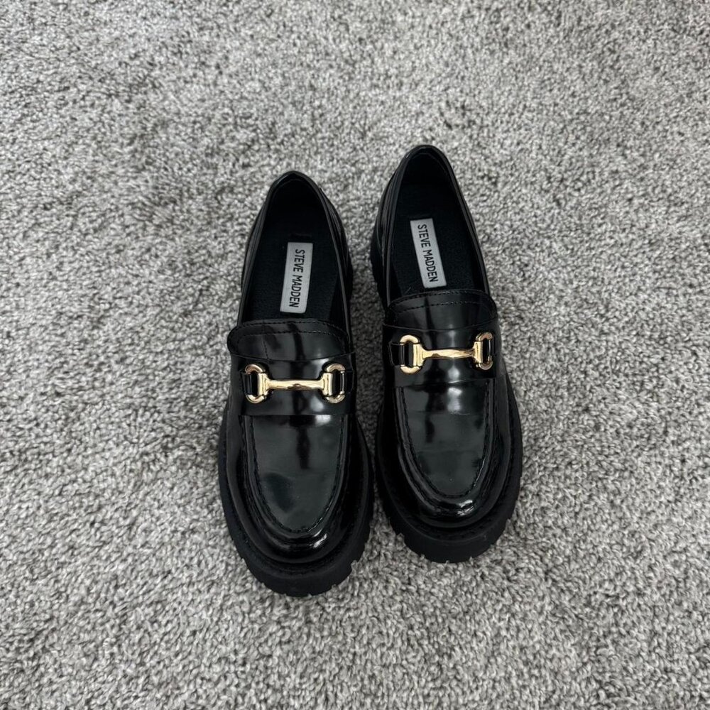 Steve Madden Women's Black Loafers